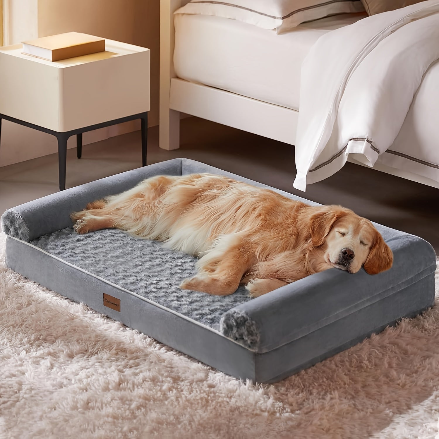 Comfy Sofa-Style Dog Bed